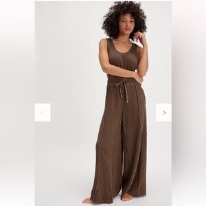 Free People Wait A Minute Jumpsuit Small Army Combo NWT